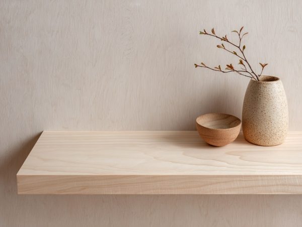 Solid Maple Wall Shelf - Image 2