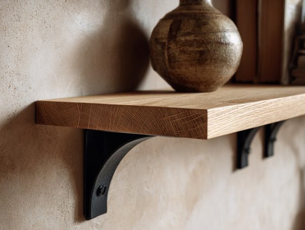 Solid Thin Oak Shelves - Image 2
