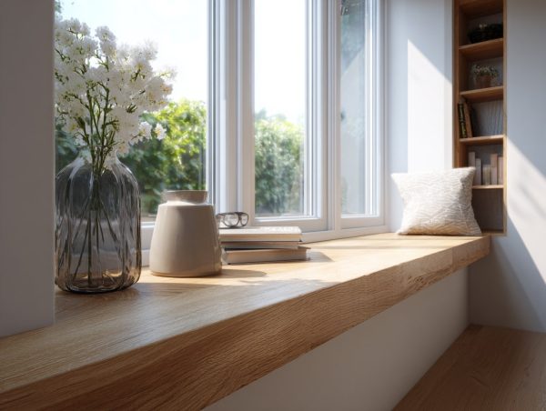 Solid Oak Window Sill - Image 3